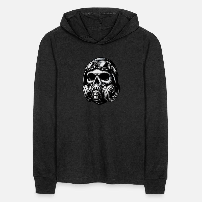 Stylish skull with a gas mask 2
