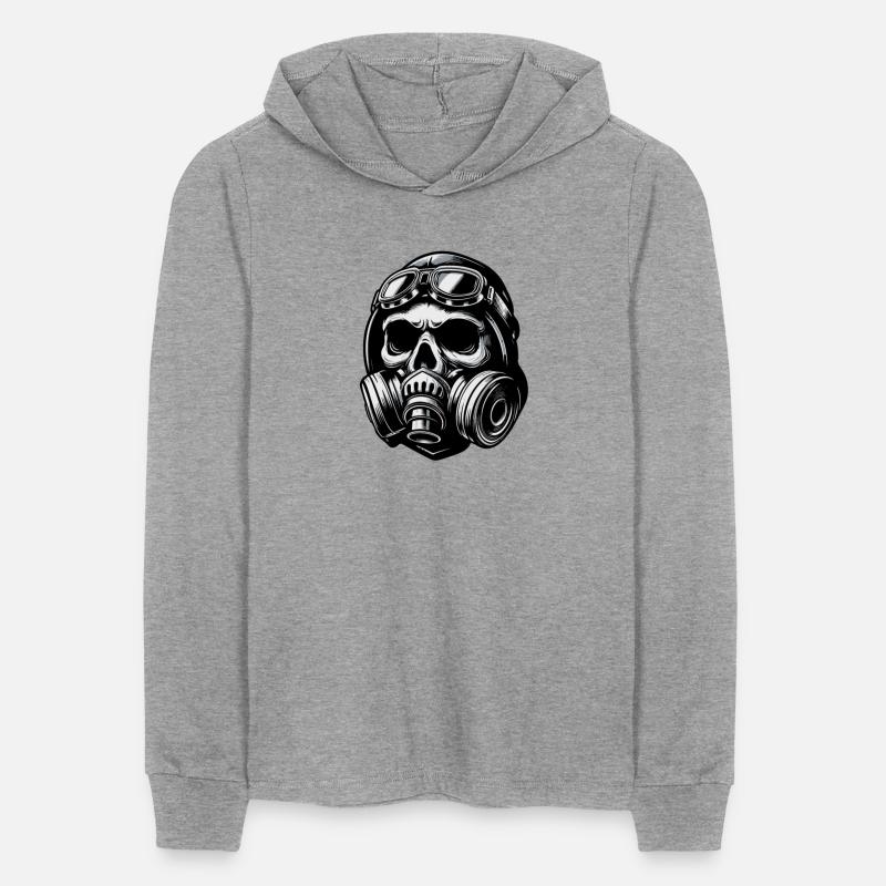 Stylish skull with a gas mask 2