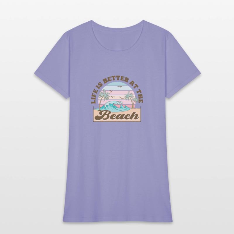 Summer Vibes Pastel girly Vintage Beach Lover Gift