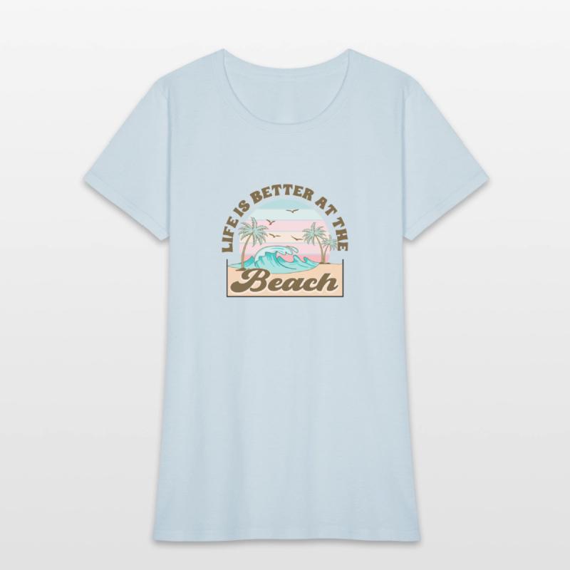 Summer Vibes Pastel girly Vintage Beach Lover Gift