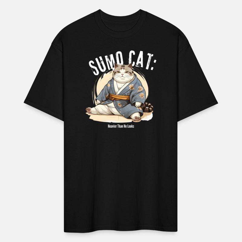 Sumo Cat: Heavier Than He Looks