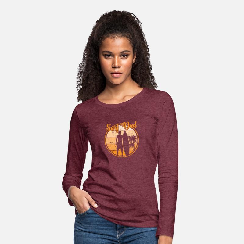 Surf Dad Surfing Surfboard Water Sports