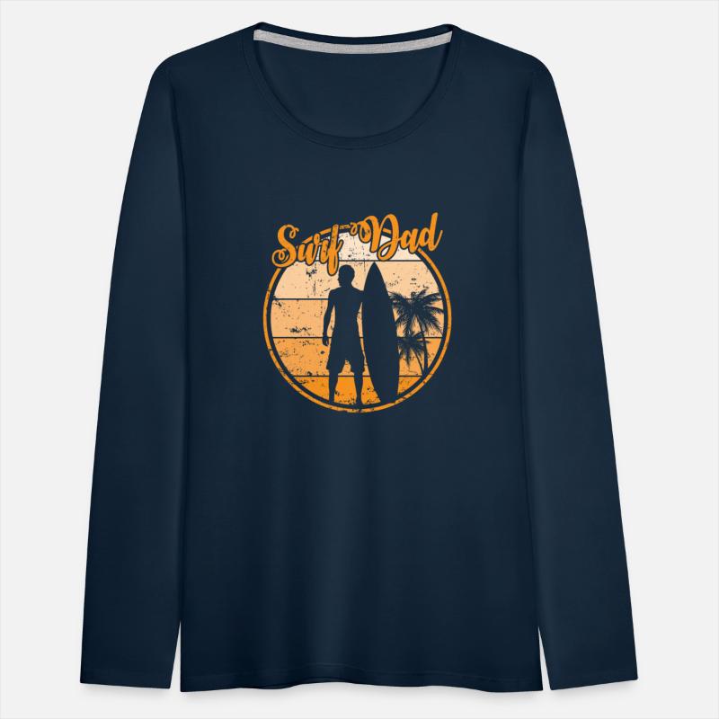 Surf Dad Surfing Surfboard Water Sports