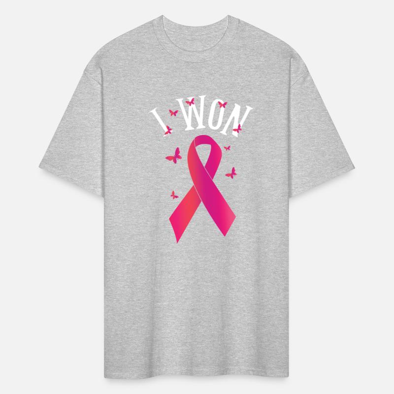 Survivor I Won Breast Cancer Awareness Ribbon Pink