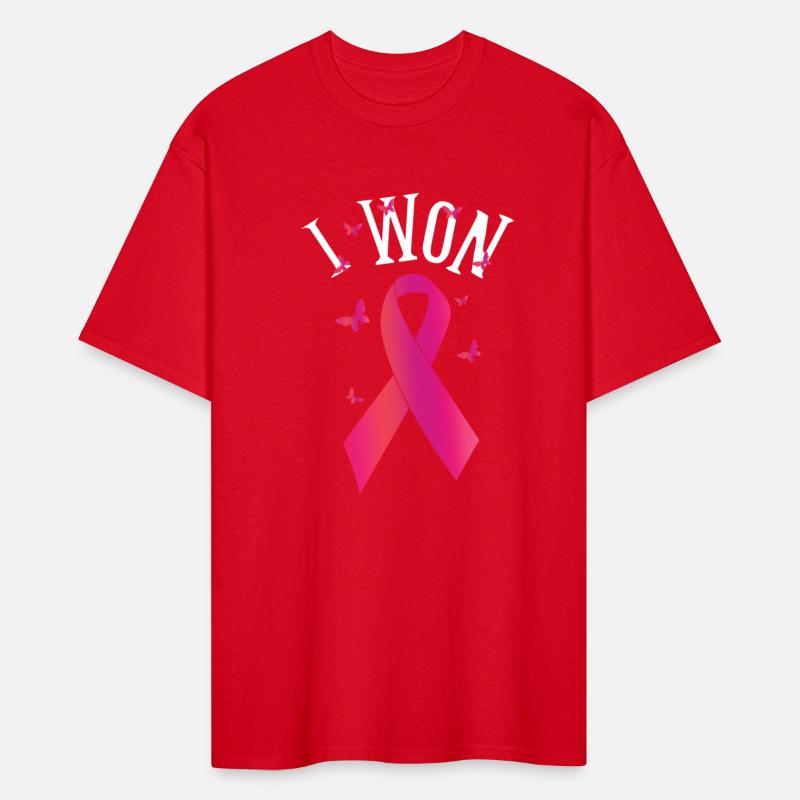 Survivor I Won Breast Cancer Awareness Ribbon Pink
