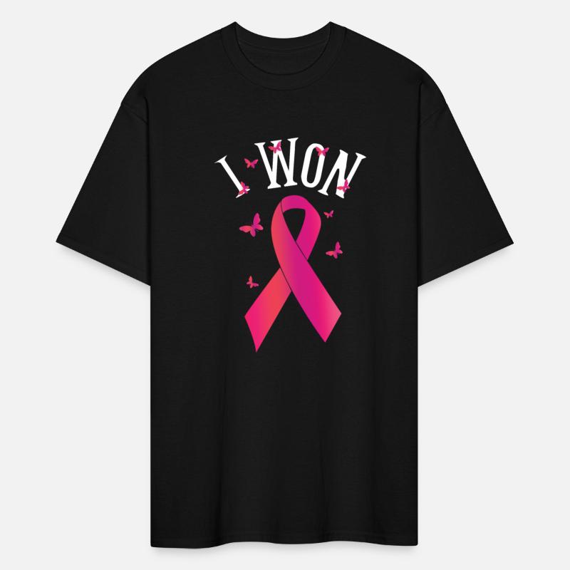Survivor I Won Breast Cancer Awareness Ribbon Pink