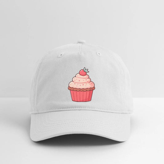 Sweet Strawberry Cupcake Illustration