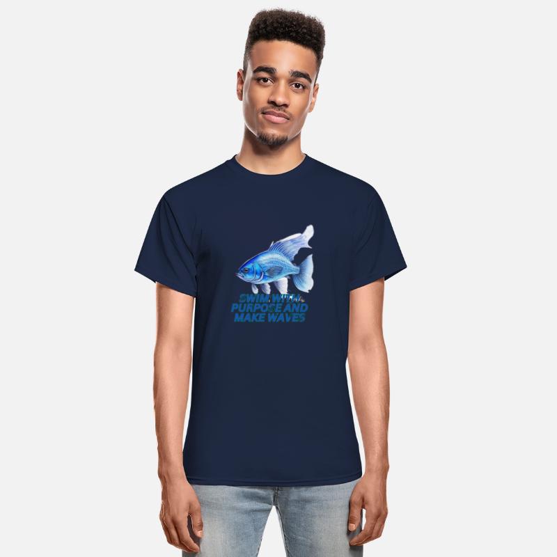 Swimming Towards Success,Blue Fish Motivational