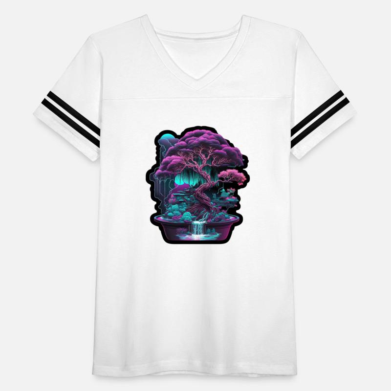 Synthwave Bonsai Tree