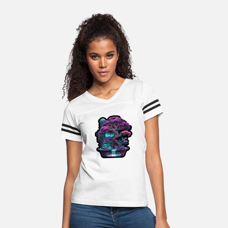 Synthwave Bonsai Tree