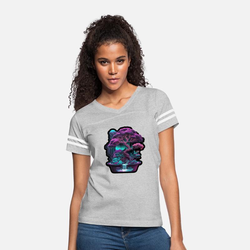 Synthwave Bonsai Tree