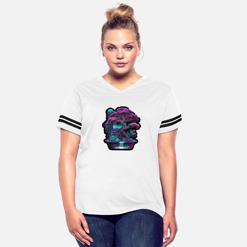 Synthwave Bonsai Tree