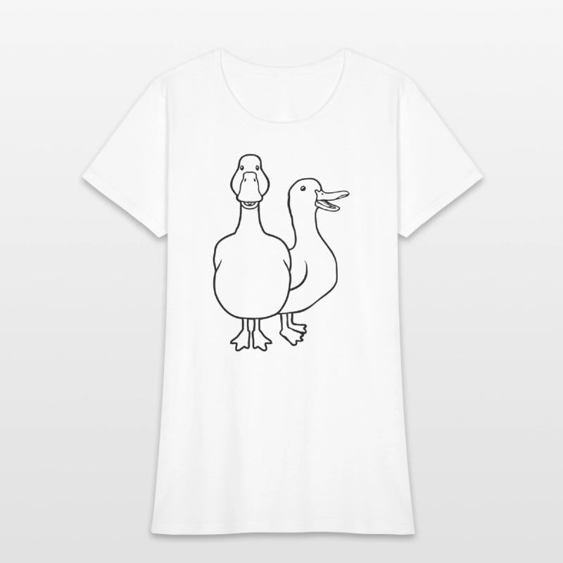 team cute geese friends