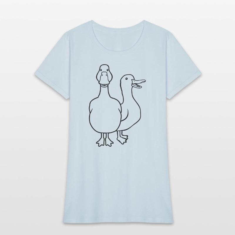 team cute geese friends