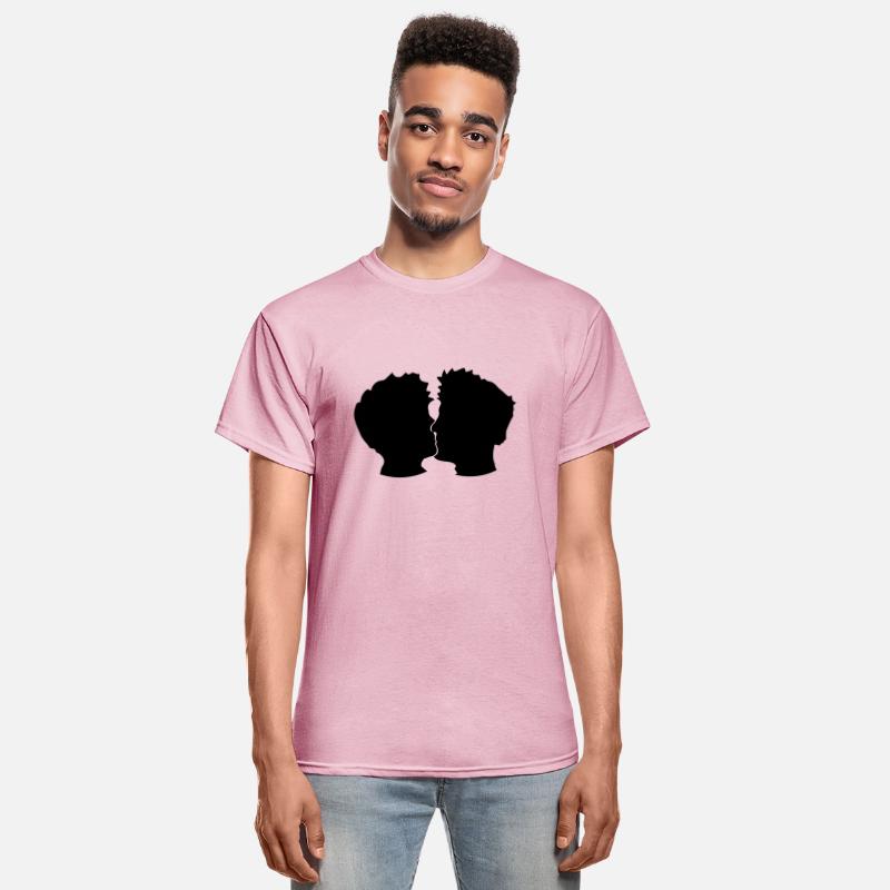 team kissing smooching gay in love 2 friends broth