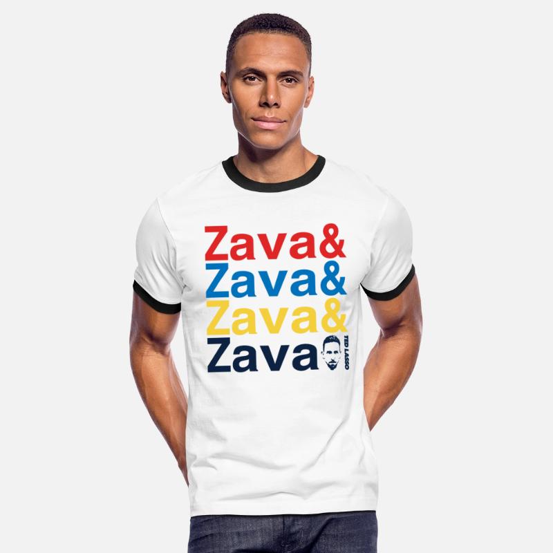 Ted Lasso Zava Writting In Colourful