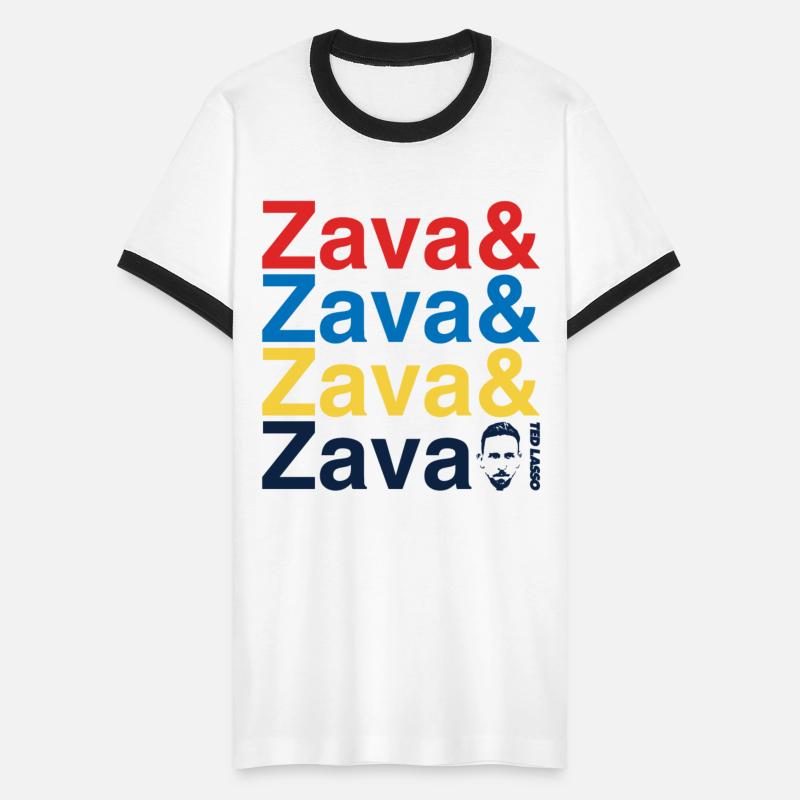 Ted Lasso Zava Writting In Colourful