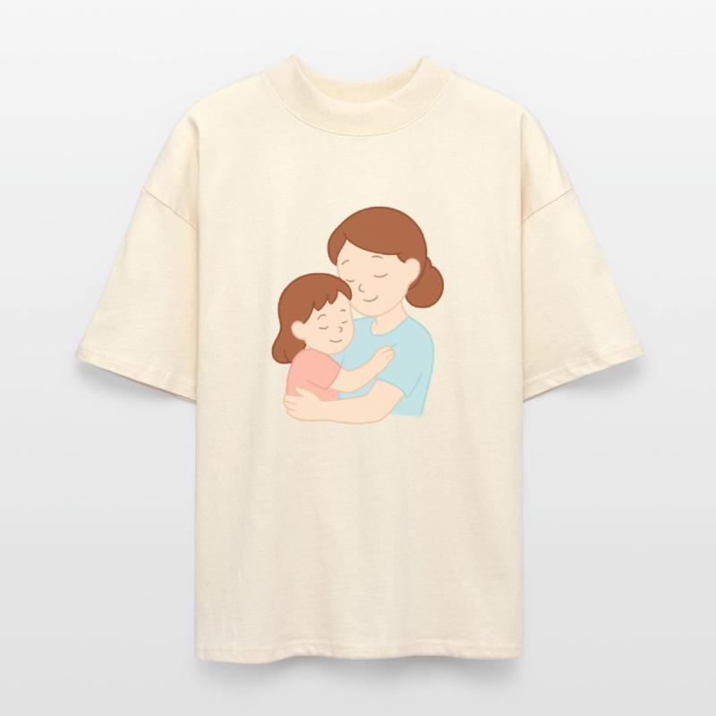 Tender Mother and Child Embrace Artwork