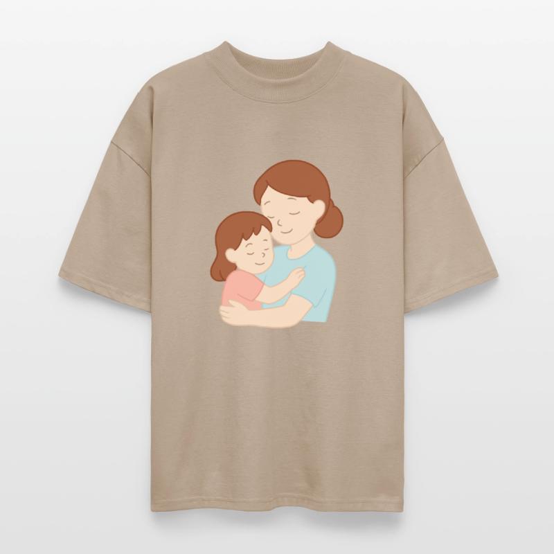 Tender Mother and Child Embrace Artwork