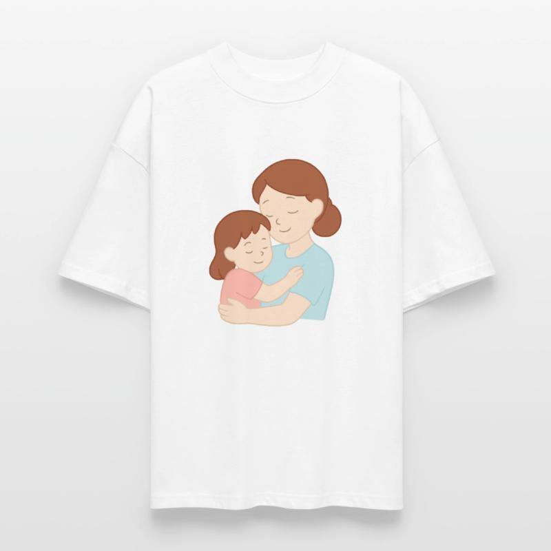 Tender Mother and Child Embrace Artwork