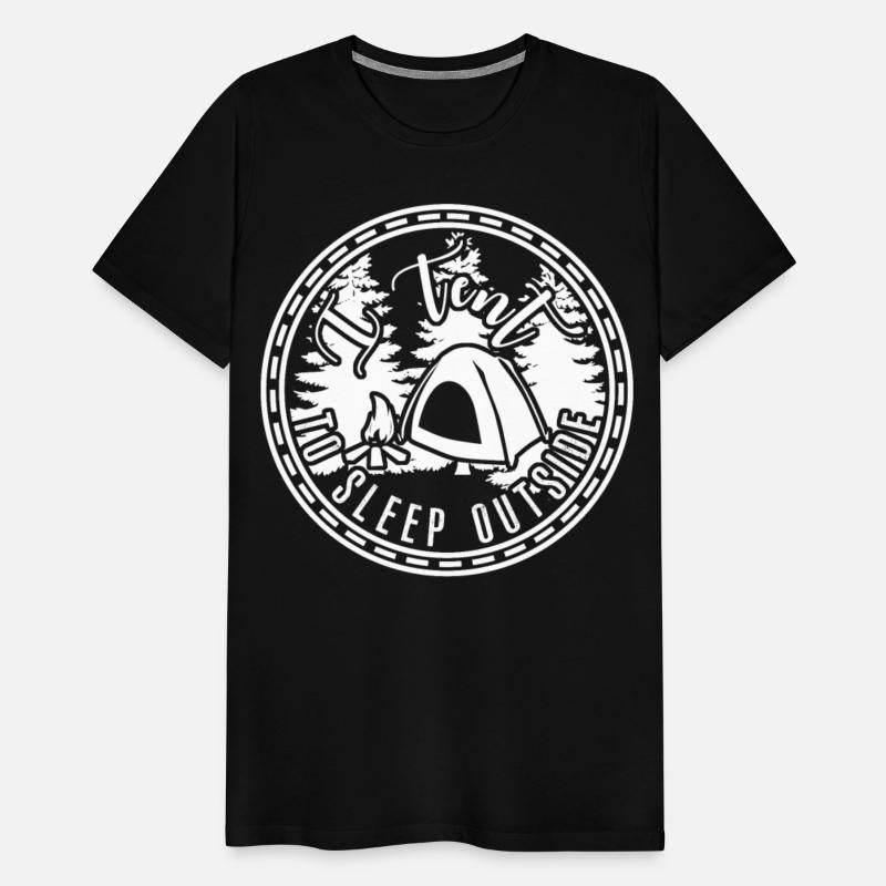 Tent Camping Joke Hiking Outdoor