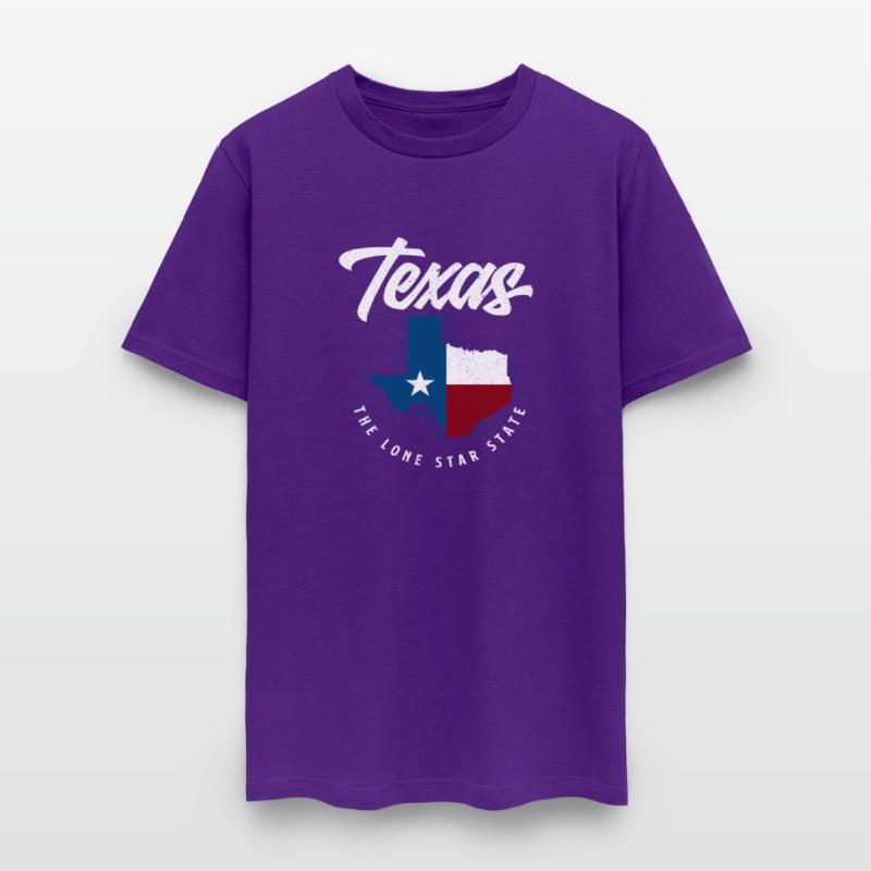 Texas The Lone Star State Texas Map