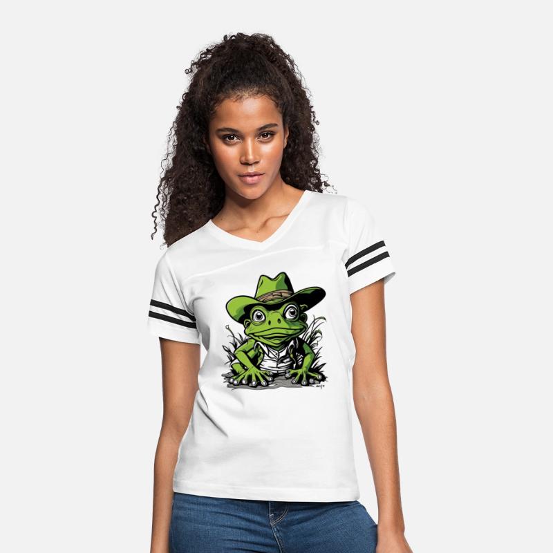 The Whimsical Amphibian: A Frog's Fashionable Hat