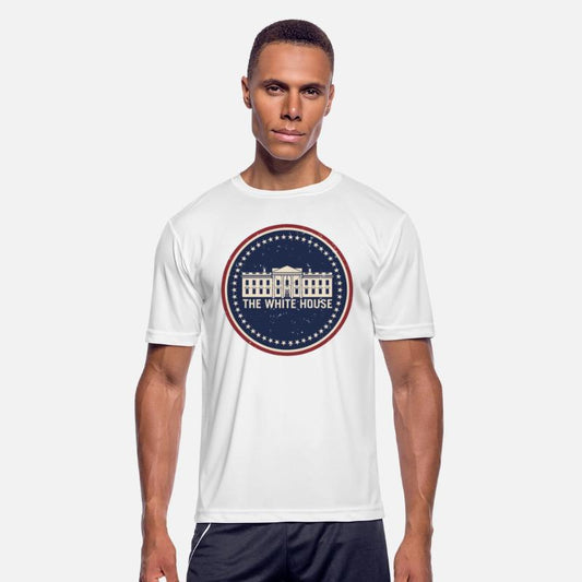 The White House Washington D.C. Vintage Style Logo