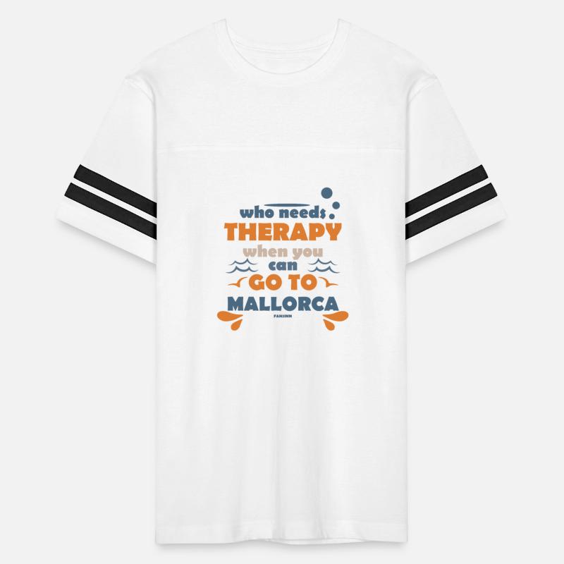 Therapy Mallorca vacation funny saying