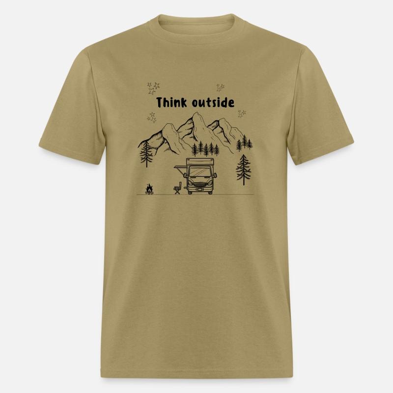 Think Outside Motorhome Parked In The Middle Of