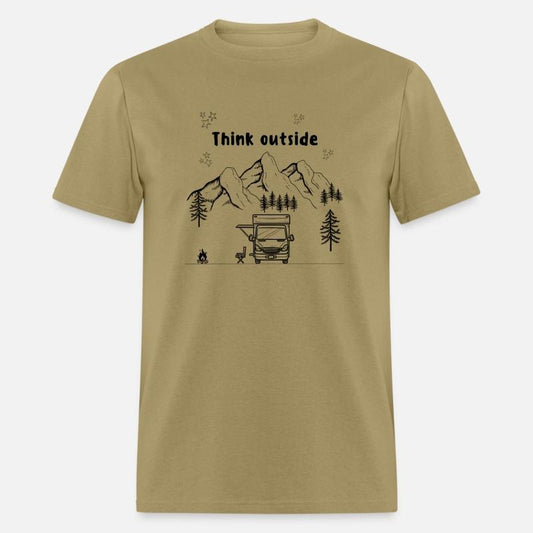 Think Outside Motorhome Parked In The Middle Of