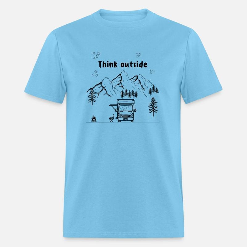 Think Outside Motorhome Parked In The Middle Of