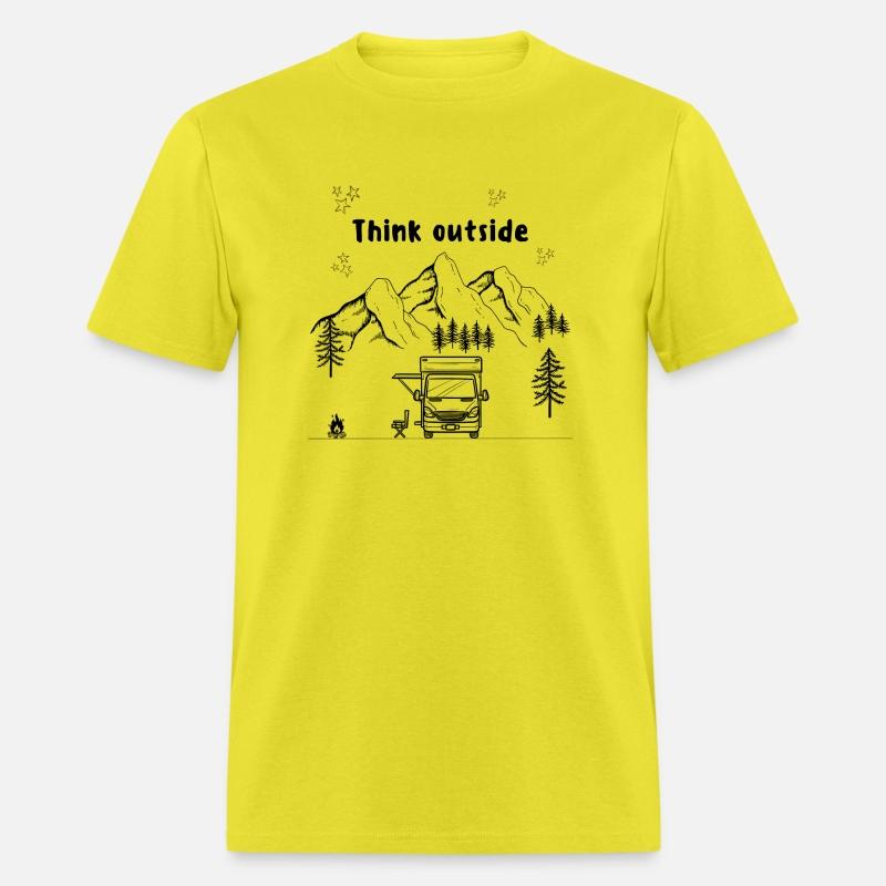 Think Outside Motorhome Parked In The Middle Of