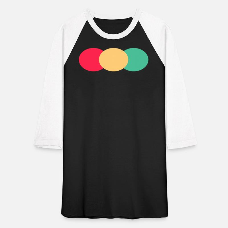 Three Ovals - Green, Red And Yellow