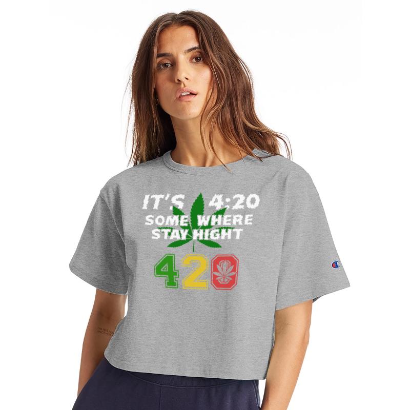 Too Funny 420 Stay Lit Weed Marijuana Design