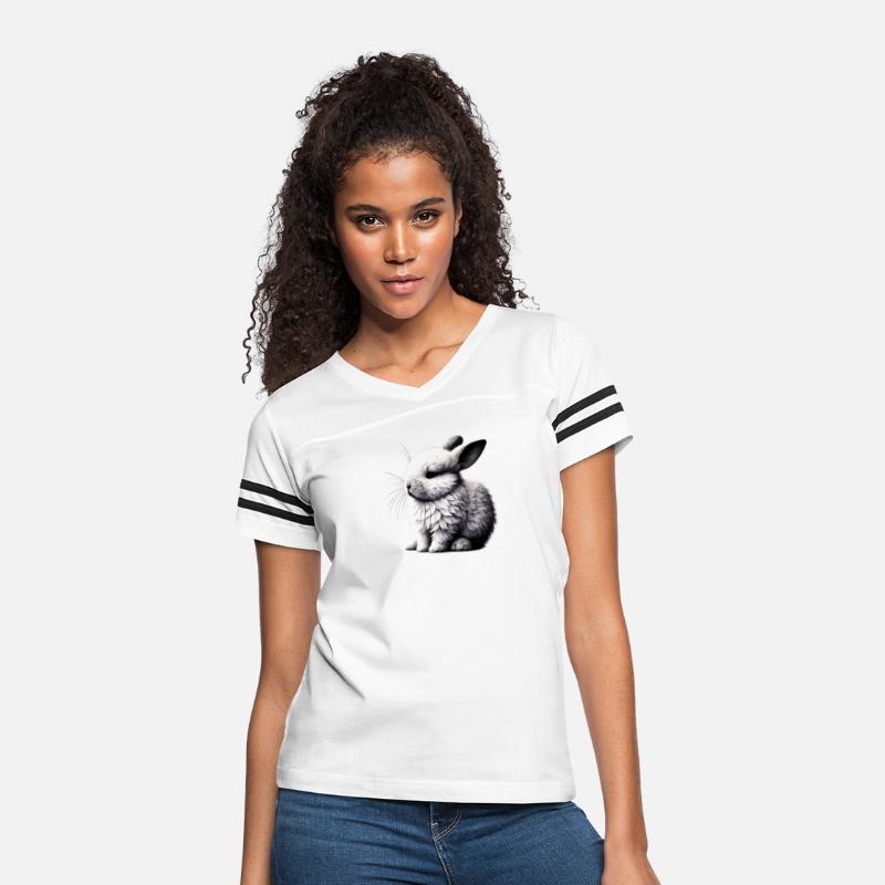 Tranquil Whiskers - Peaceful Bunny Zen by TSQ