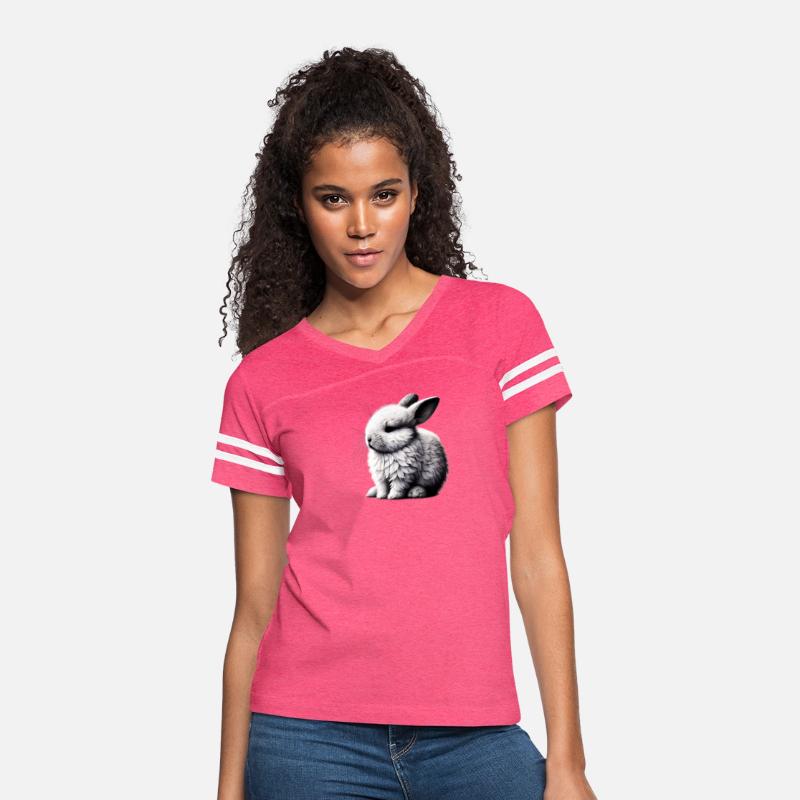 Tranquil Whiskers - Peaceful Bunny Zen by TSQ