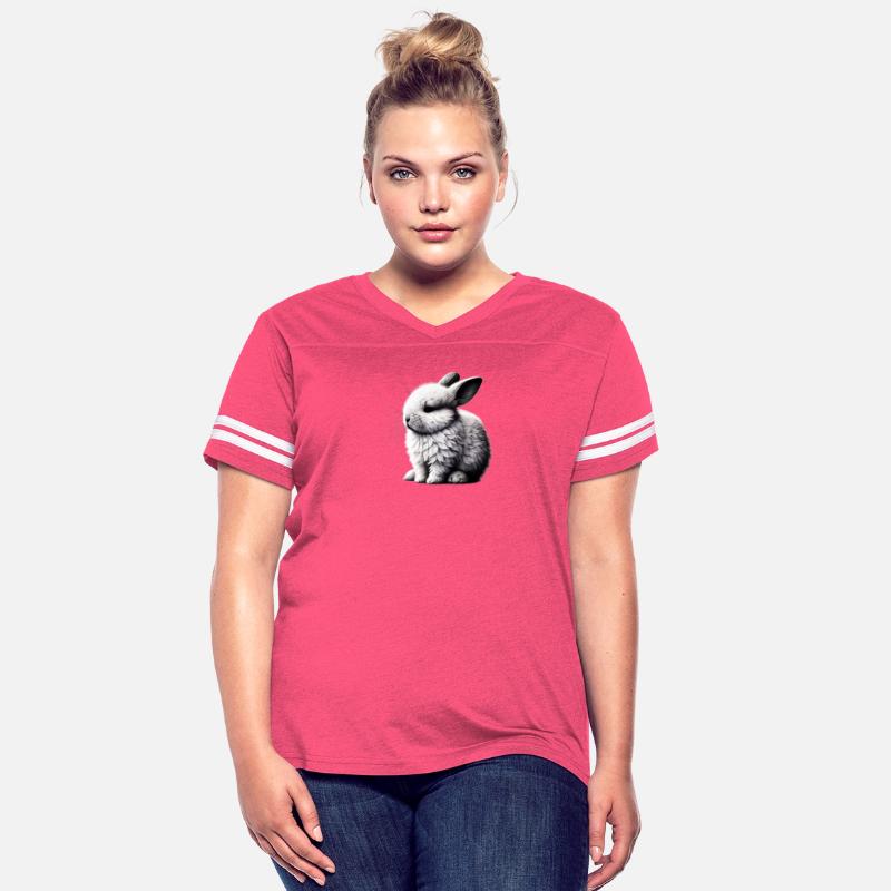 Tranquil Whiskers - Peaceful Bunny Zen by TSQ