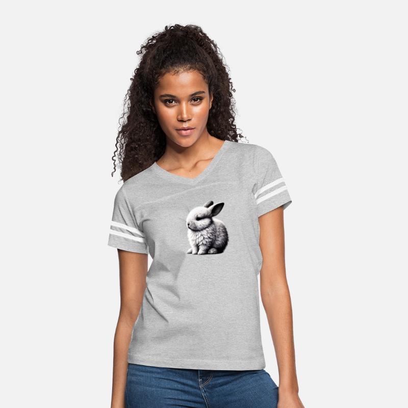 Tranquil Whiskers - Peaceful Bunny Zen by TSQ