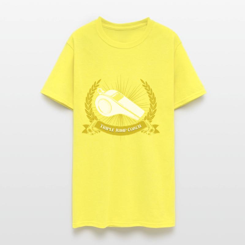 Triple Jump Coach Track and Field Funny Jumping Hu