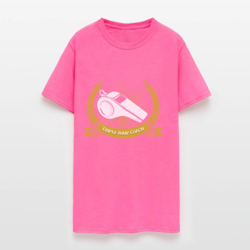 Triple Jump Coach Track and Field Funny Jumping Hu