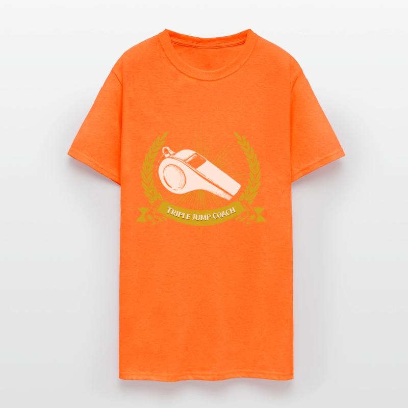 Triple Jump Coach Track and Field Funny Jumping Hu