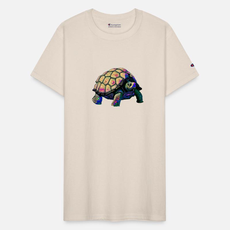 Trippy Vaporwave tortoise