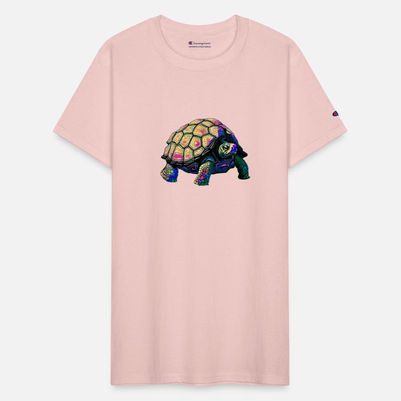 Trippy Vaporwave tortoise