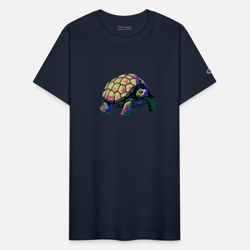 Trippy Vaporwave tortoise