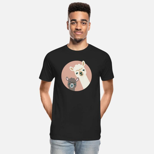 Two Curious Alpacas - Funny Animal Duo