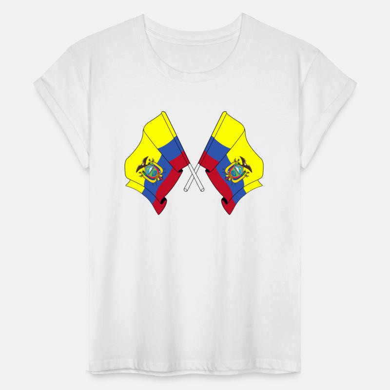 Two flags of Ecuador