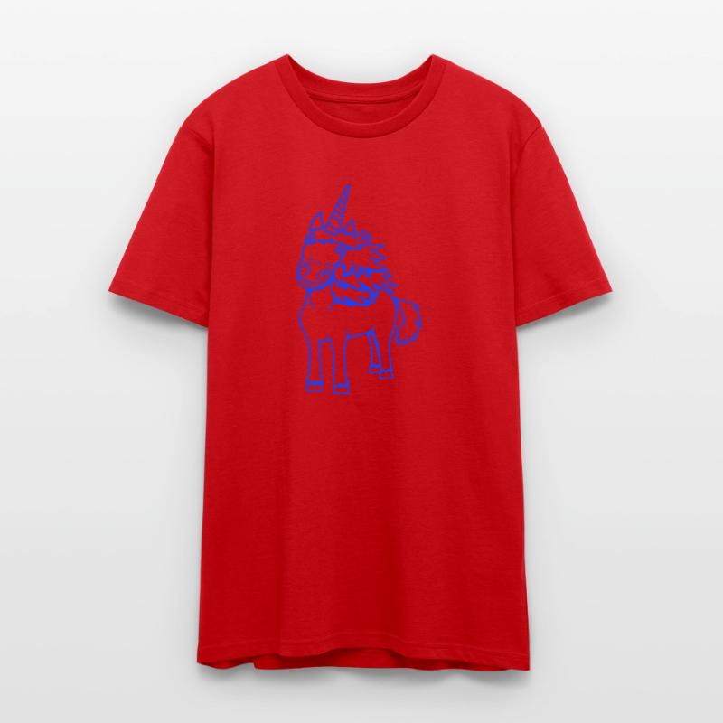 Unicorn Pretty Hair Cute Friendly Cartoon Horse