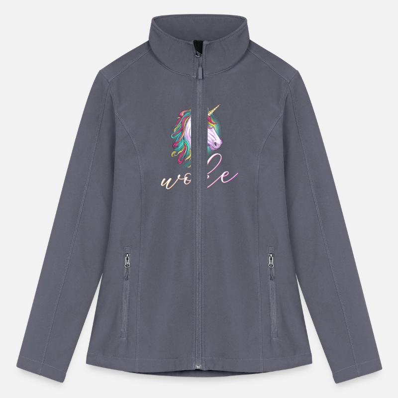 Unicorn with funny quote: WOKE