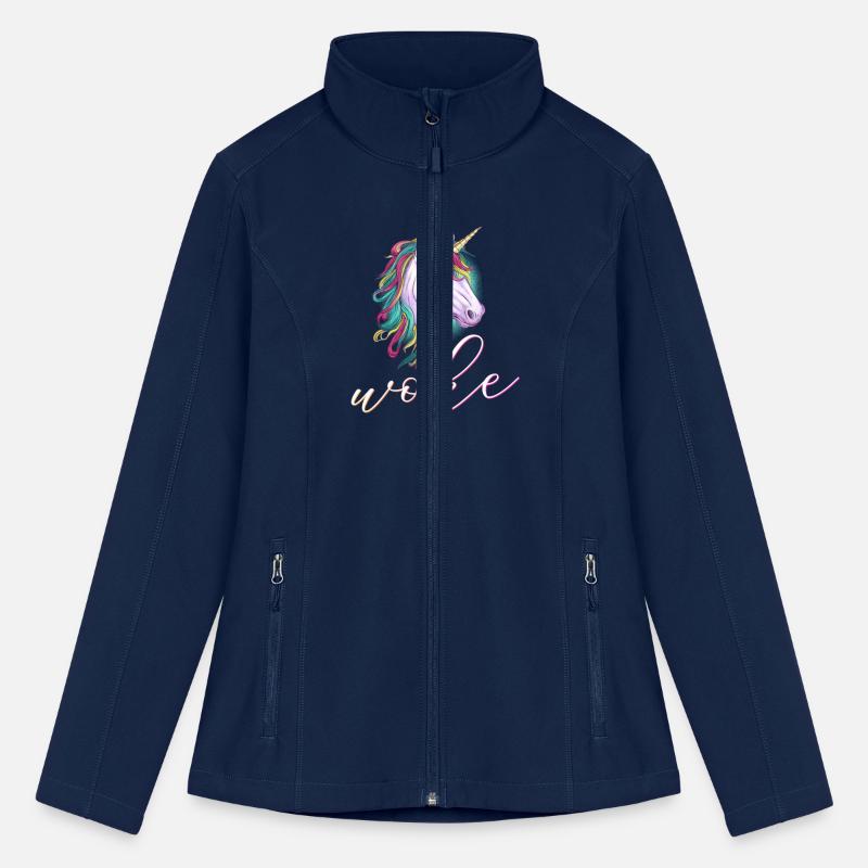 Unicorn with funny quote: WOKE